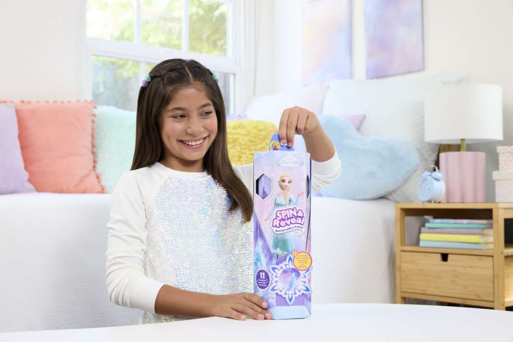 Disney frozen spin and reveal papusa elsa, varsta de la 3 ani la 7 ani [3]