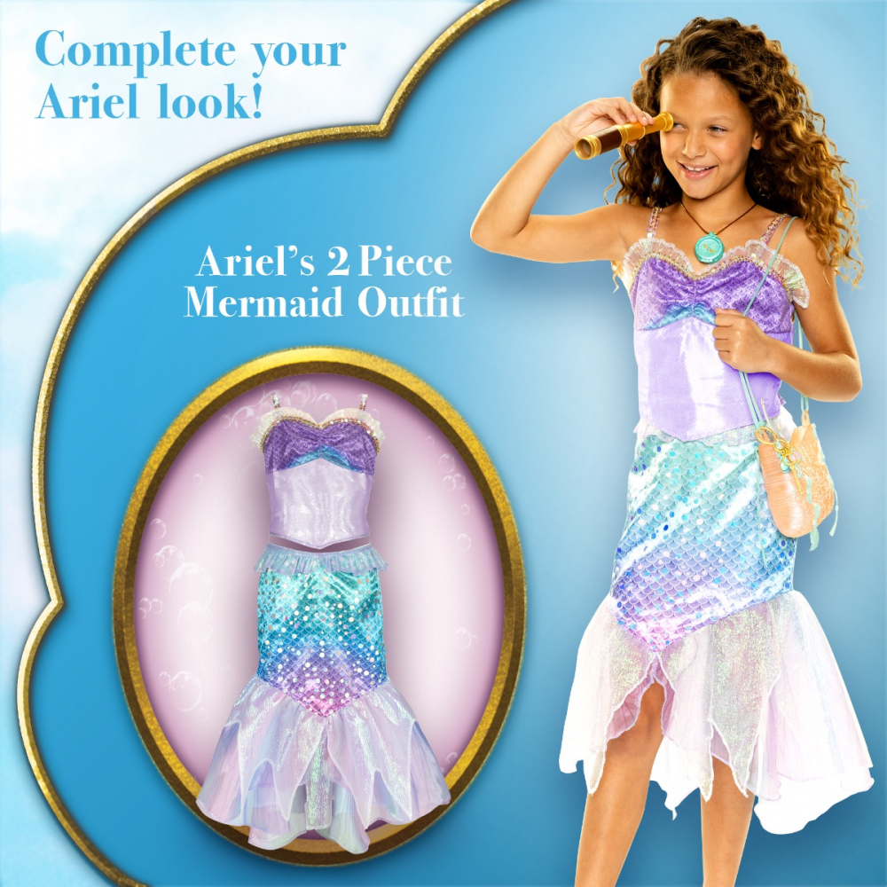 Disney Mica Sirena - Set de joaca gentuta cu comorile lui Ariel varsta 3-5 ani ,5-7 ani ,7-9 ani, Fete [10]
