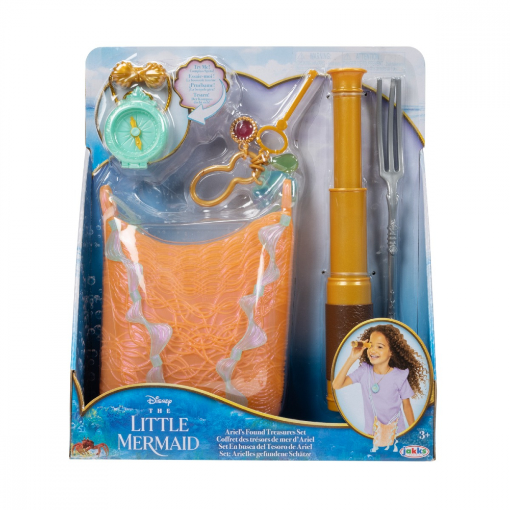 Disney Mica Sirena - Set de joaca gentuta cu comorile lui Ariel varsta 3-5 ani ,5-7 ani ,7-9 ani, Fete [1]