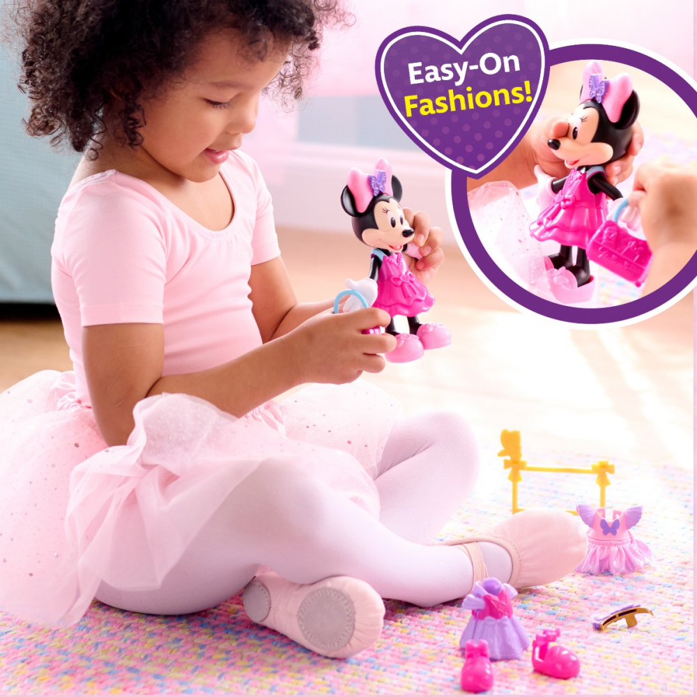 Disney Minnie Mickey - Papusa cu accesorii, Ballerina varsta 3-5 ani ,5-7 ani, Fete [6]