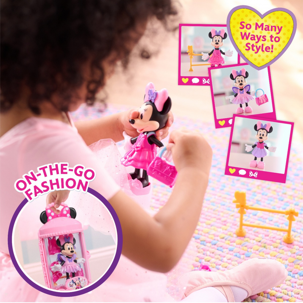 Disney Minnie Mickey - Papusa cu accesorii, Ballerina varsta 3-5 ani ,5-7 ani, Fete [4]