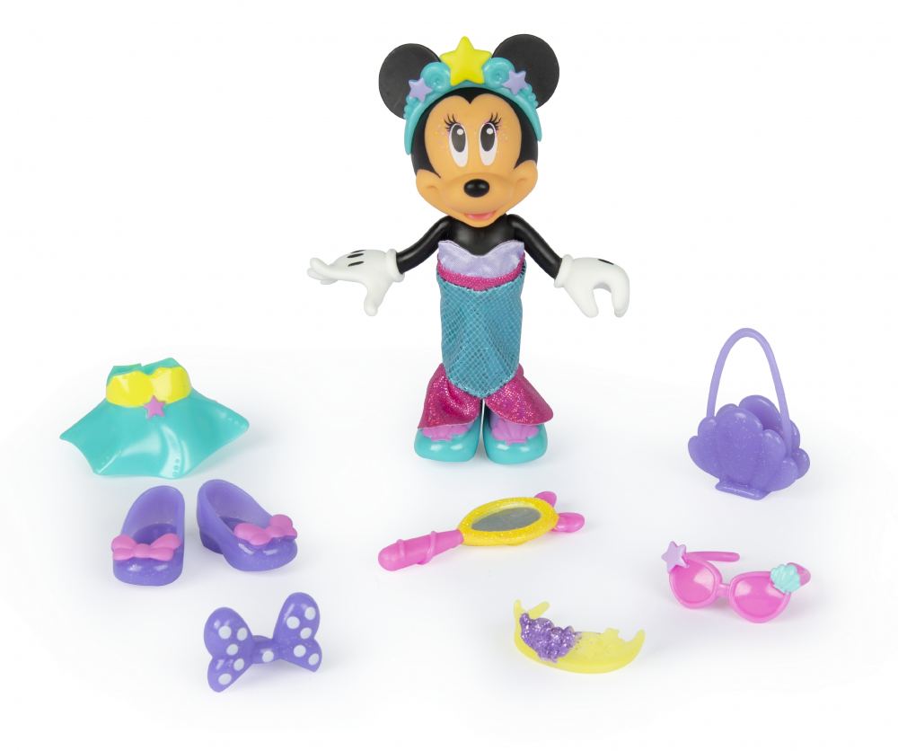 Disney Minnie Mickey - Papusa cu accesorii Fantasy Mermaid varsta 3-5 ani ,5-7 ani, Fete [2]