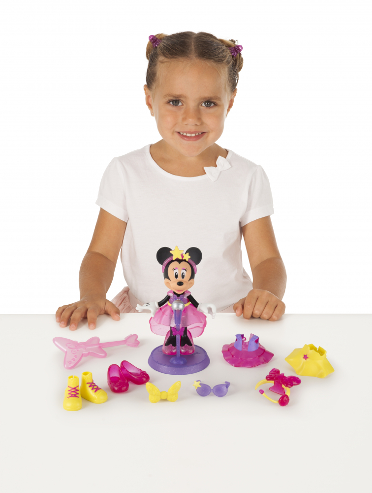 Disney Minnie Mickey - Papusa cu accesorii Pop Star, Minnie varsta 3-5 ani ,5-7 ani, Fete [3]