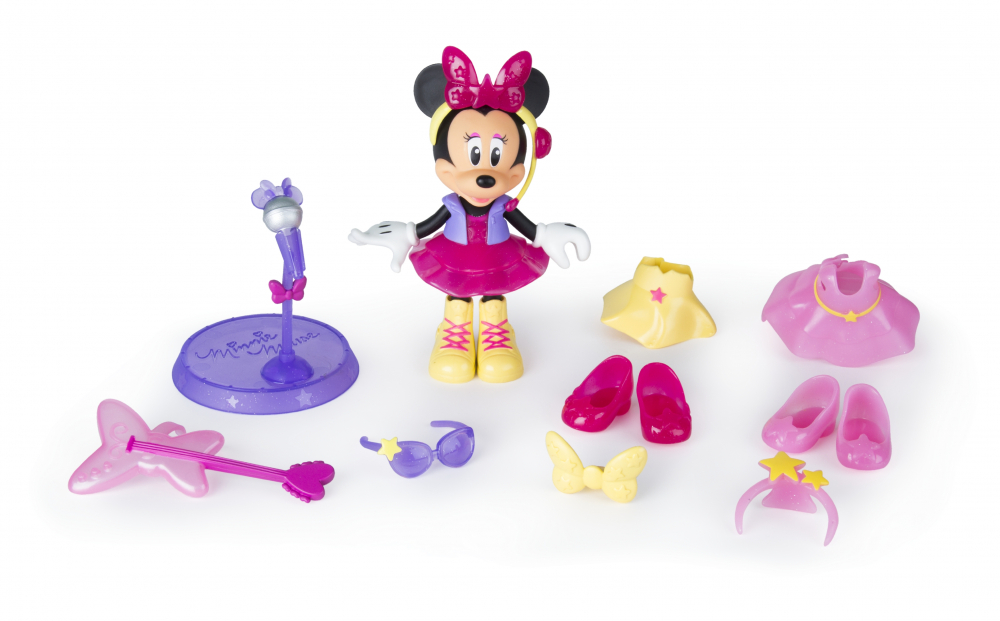 Disney Minnie Mickey - Papusa cu accesorii Pop Star, Minnie varsta 3-5 ani ,5-7 ani, Fete [2]