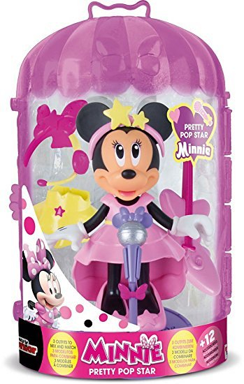 Disney Minnie Mickey - Papusa cu accesorii Pop Star, Minnie varsta 3-5 ani ,5-7 ani, Fete [1]