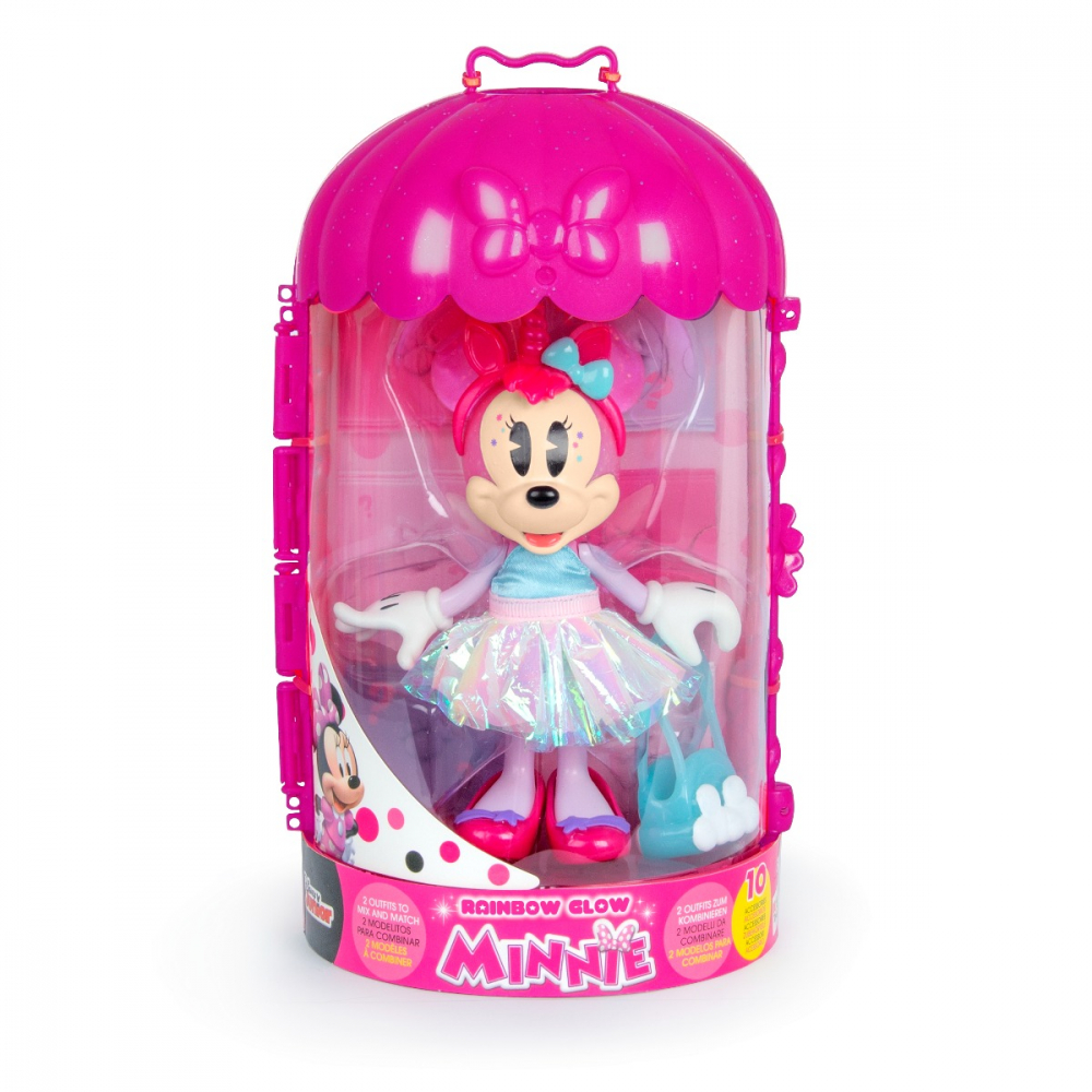 Disney Minnie Mickey - Papusa cu accesorii Rainbow varsta 3-5 ani ,5-7 ani, Fete [1]