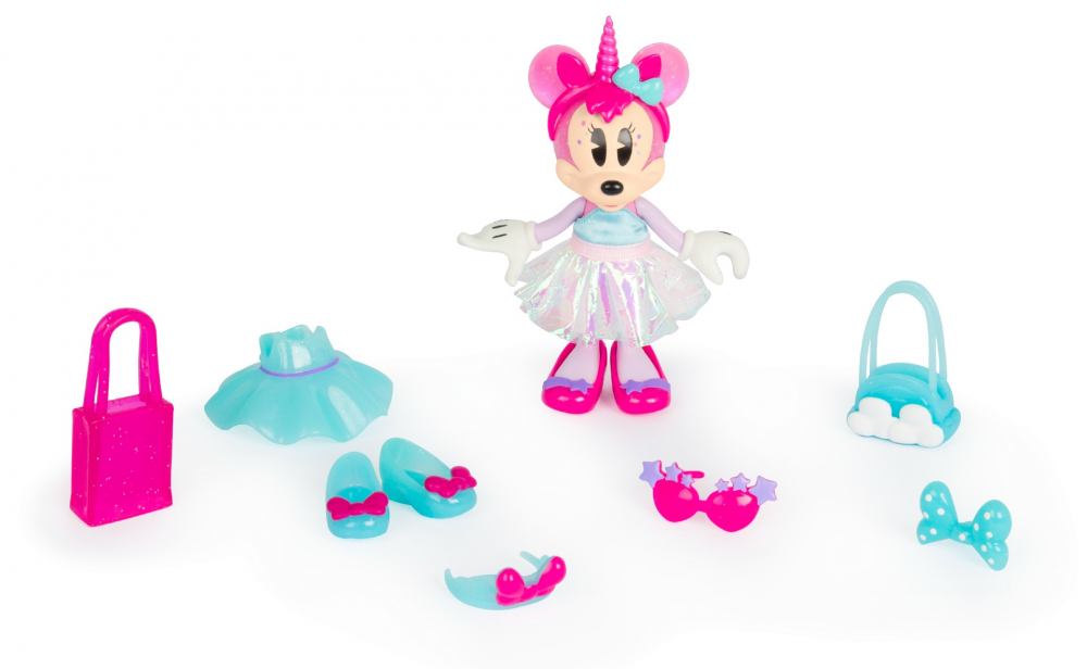 Disney Minnie Mickey - Papusa cu accesorii Rainbow varsta 3-5 ani ,5-7 ani, Fete [2]