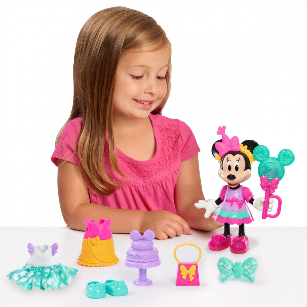 Disney Minnie Mickey - Papusa cu accesorii, Sweet Party varsta 3-5 ani ,5-7 ani, Fete [4]