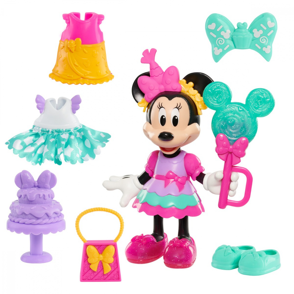 Disney Minnie Mickey - Papusa cu accesorii, Sweet Party varsta 3-5 ani ,5-7 ani, Fete [3]