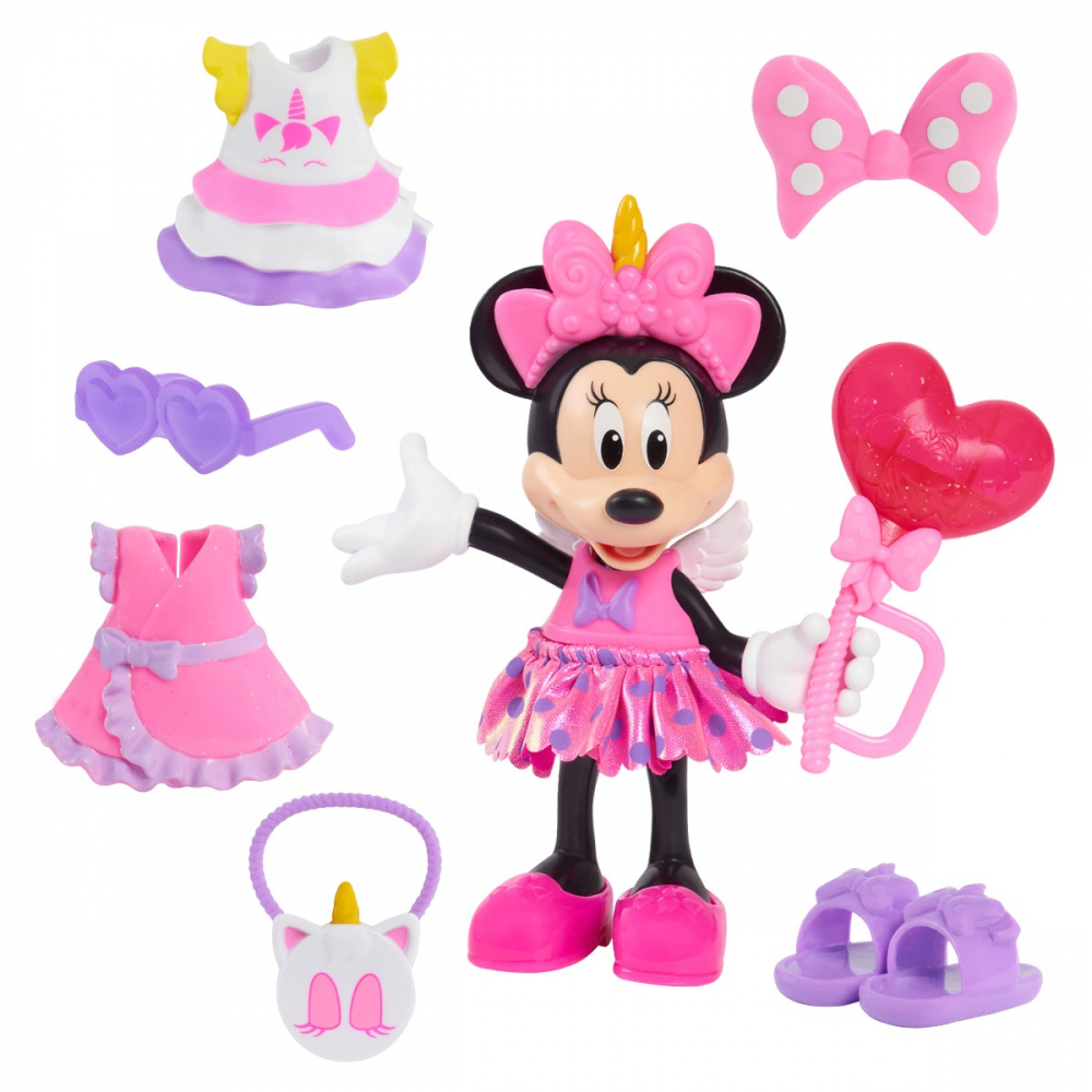 Disney Minnie Mickey - Papusa cu accesorii, Unicorn varsta 3-5 ani ,5-7 ani, Fete [4]
