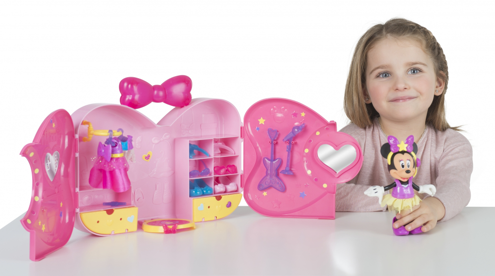 Disney Minnie Mickey - Set de joaca garderoba cu tinute Pop Star varsta 3-5 ani ,5-7 ani, Fete [7]