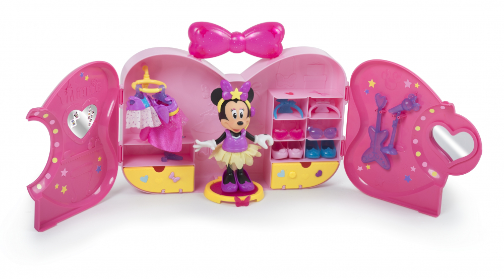 Disney Minnie Mickey - Set de joaca garderoba cu tinute Pop Star varsta 3-5 ani ,5-7 ani, Fete [2]