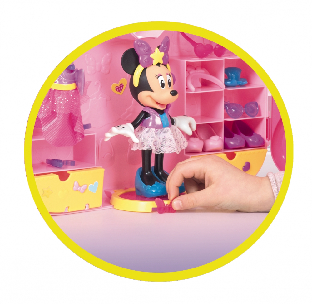 Disney Minnie Mickey - Set de joaca garderoba cu tinute Pop Star varsta 3-5 ani ,5-7 ani, Fete [3]