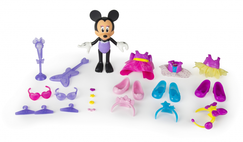 Disney Minnie Mickey - Set de joaca garderoba cu tinute Pop Star varsta 3-5 ani ,5-7 ani, Fete [5]