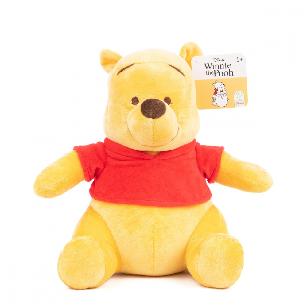 Disney - Plus cu sunete, Winnie The Pooh, Winnie, 28 cm varsta 1-2 ani ,2-3 ani ,3-5 ani ,5-7 ani ,7-9 ani ,9-12 ani ,12-14 ani, Unisex [1]
