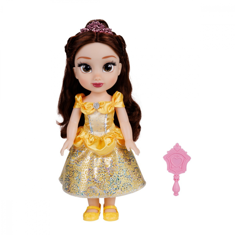 Disney Princess - Papusa Belle, 38 cm, Disney 100 Dresses varsta 3-5 ani ,5-7 ani ,7-9 ani ,, Fete [2]