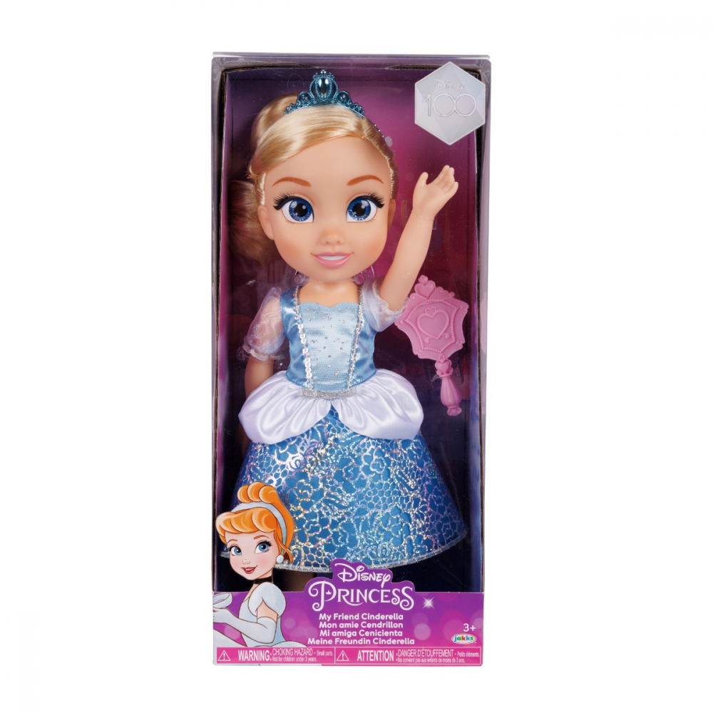 Disney Princess - Papusa Cenusareasa, 38 cm, Disney 100 Dresses varsta 3-5 ani ,5-7 ani ,7-9 ani ,, Fete [1]
