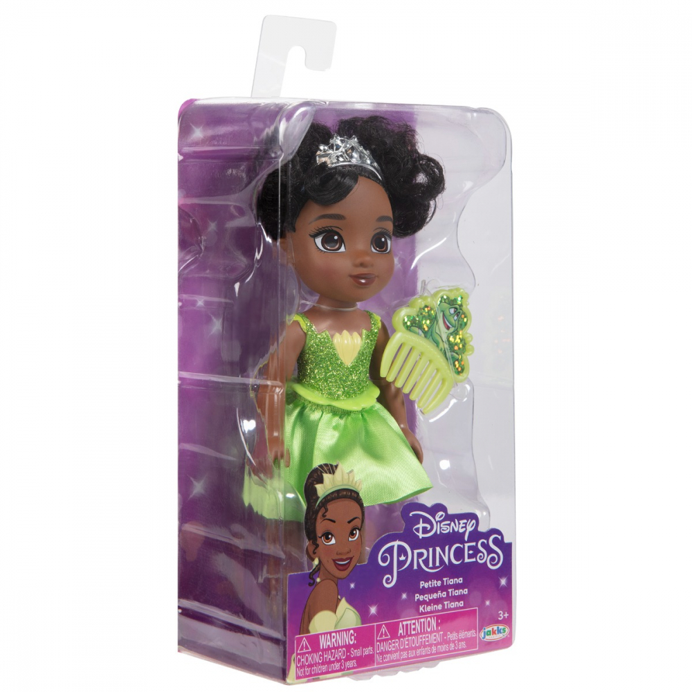 Disney Princess - Papusa cu sclipici si pieptene, 15 cm, diverse personaje varsta 3-5 ani ,5-7 ani ,7-9 ani, Fete [7]