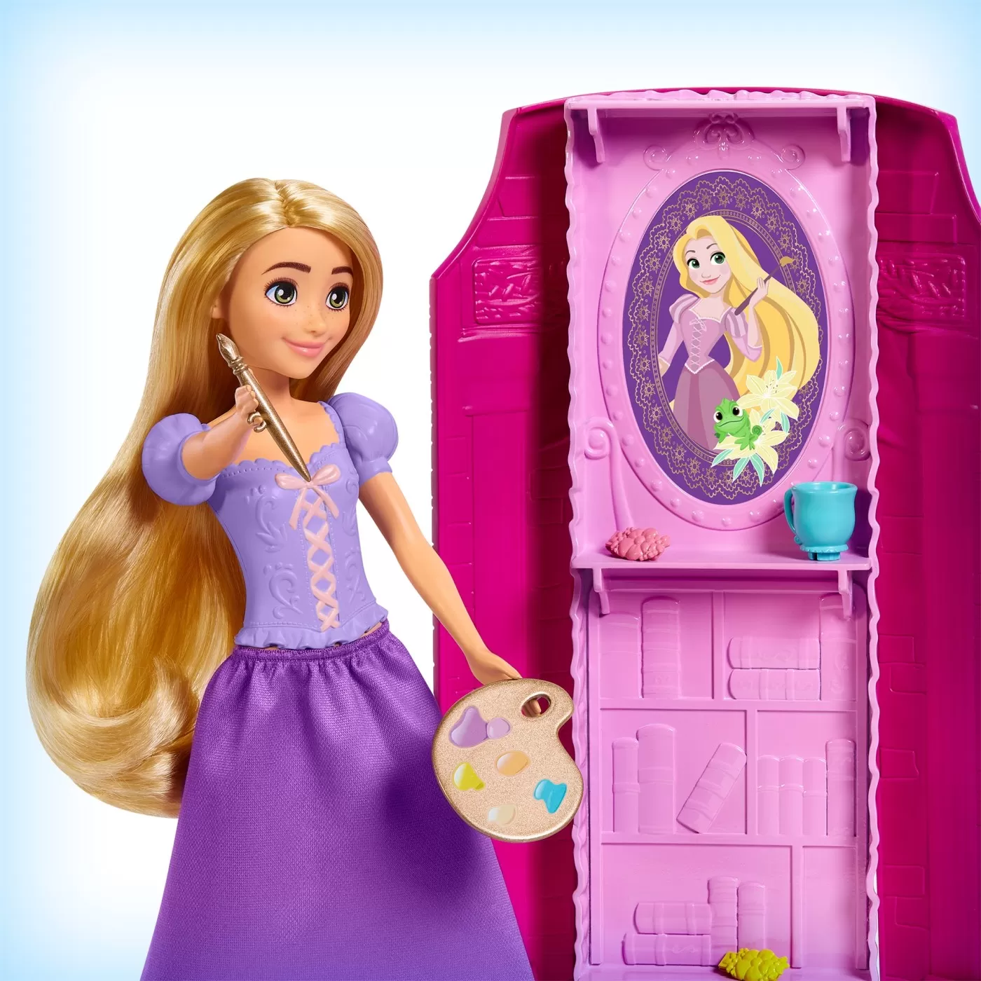 Disney princess papusa rapunzel pictorita, varsta de la 3 ani la 7 ani [6]