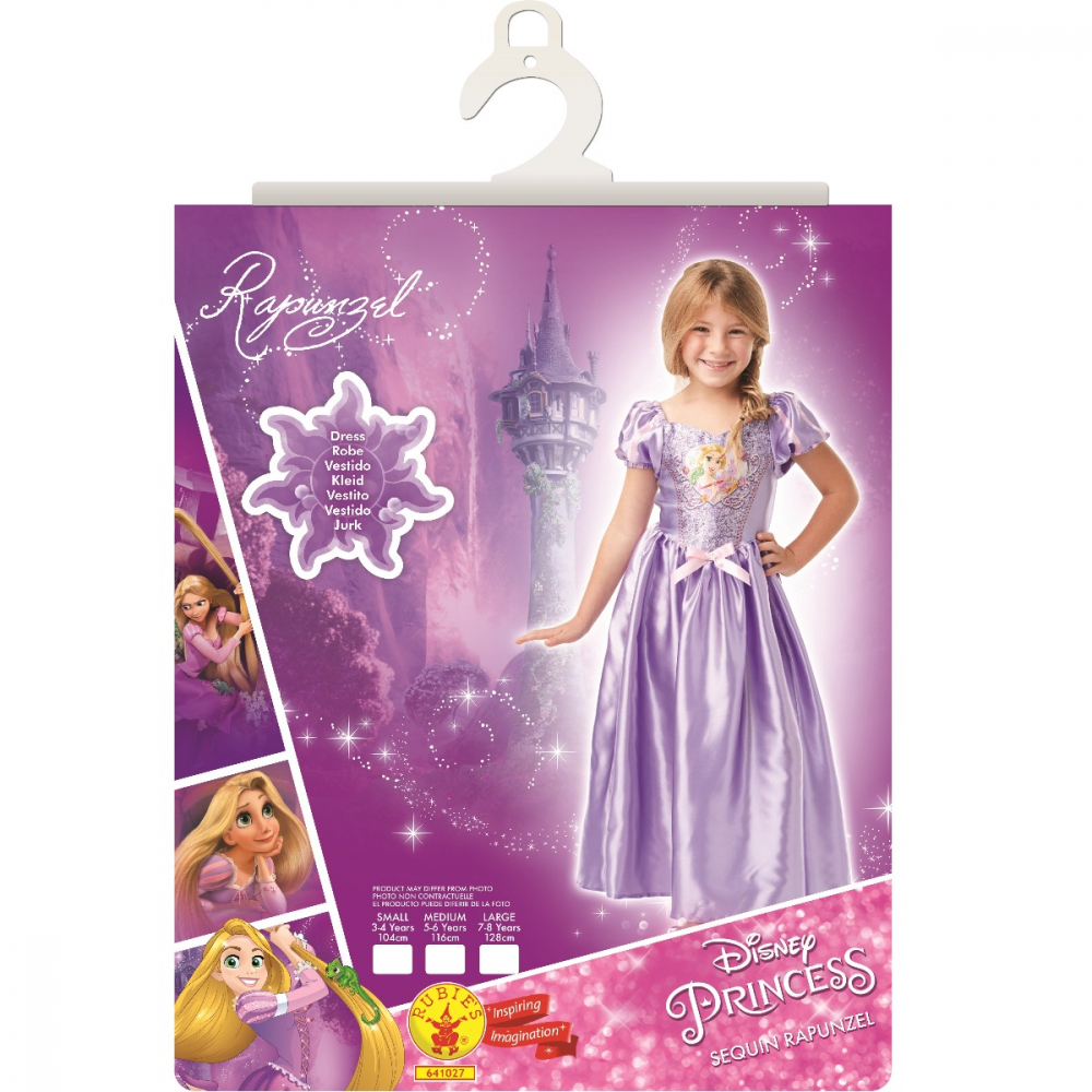 Disney Princess - Rochita cu paiete Rapunzel, 5-6 ani [2]