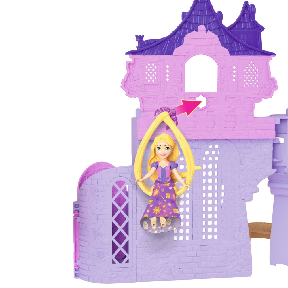Disney princess set castelul lui rapunzel cu accesorii copii varsta 3 ani - 7 ani [9]
