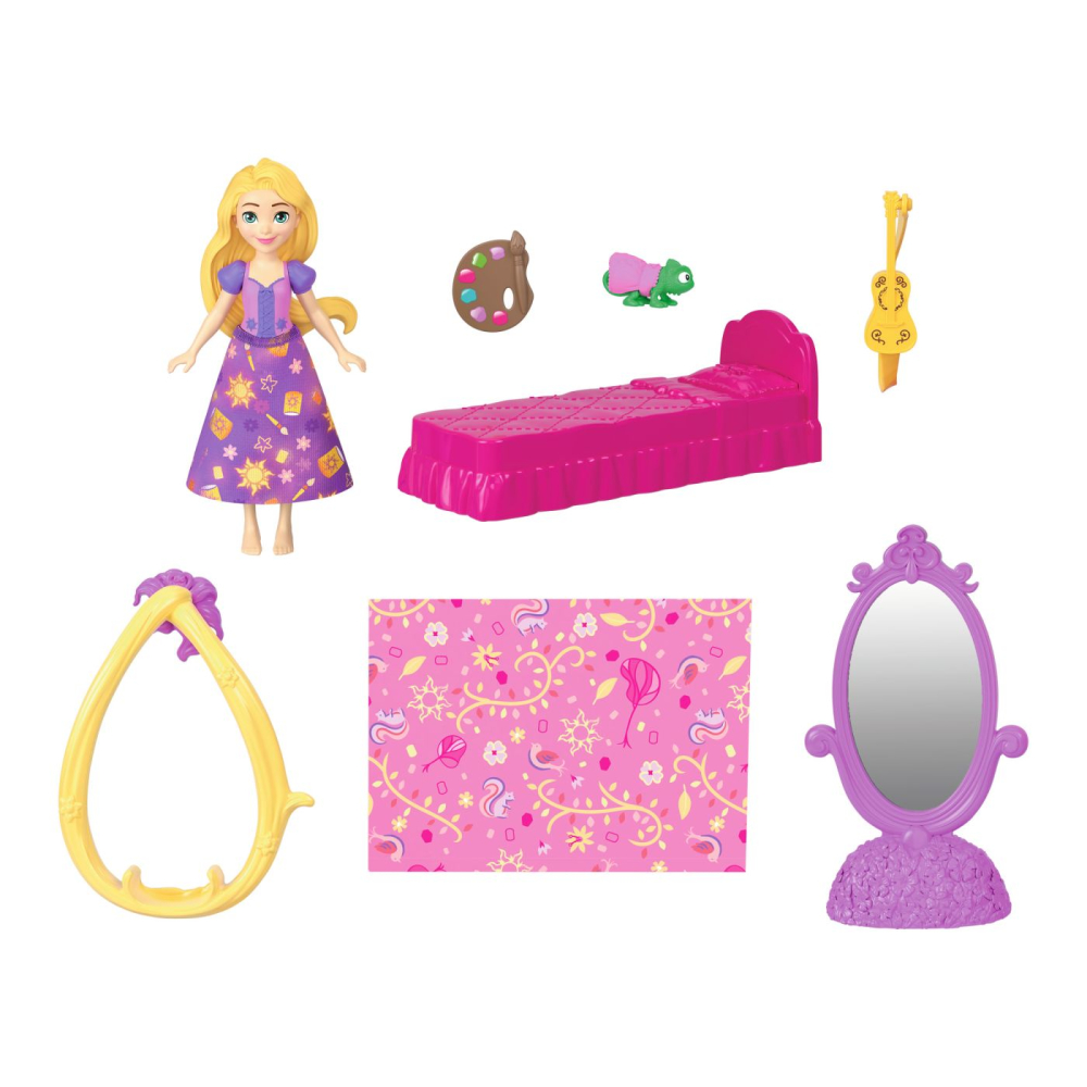 Disney princess set castelul lui rapunzel cu accesorii copii varsta 3 ani - 7 ani [2]