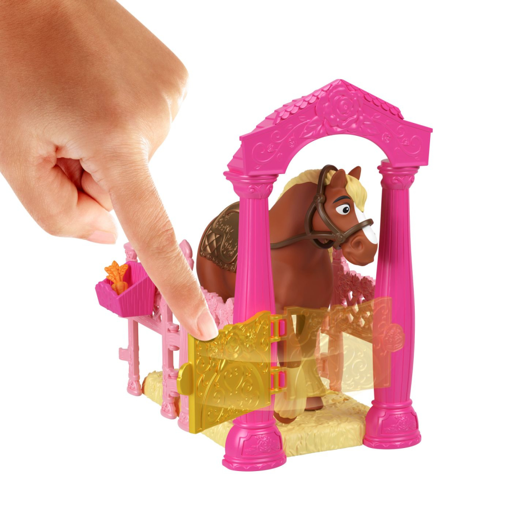 Disney princess set de joaca grajdul regal al lui belle papusa si accesorii copii 3 ani - 8 ani [6]