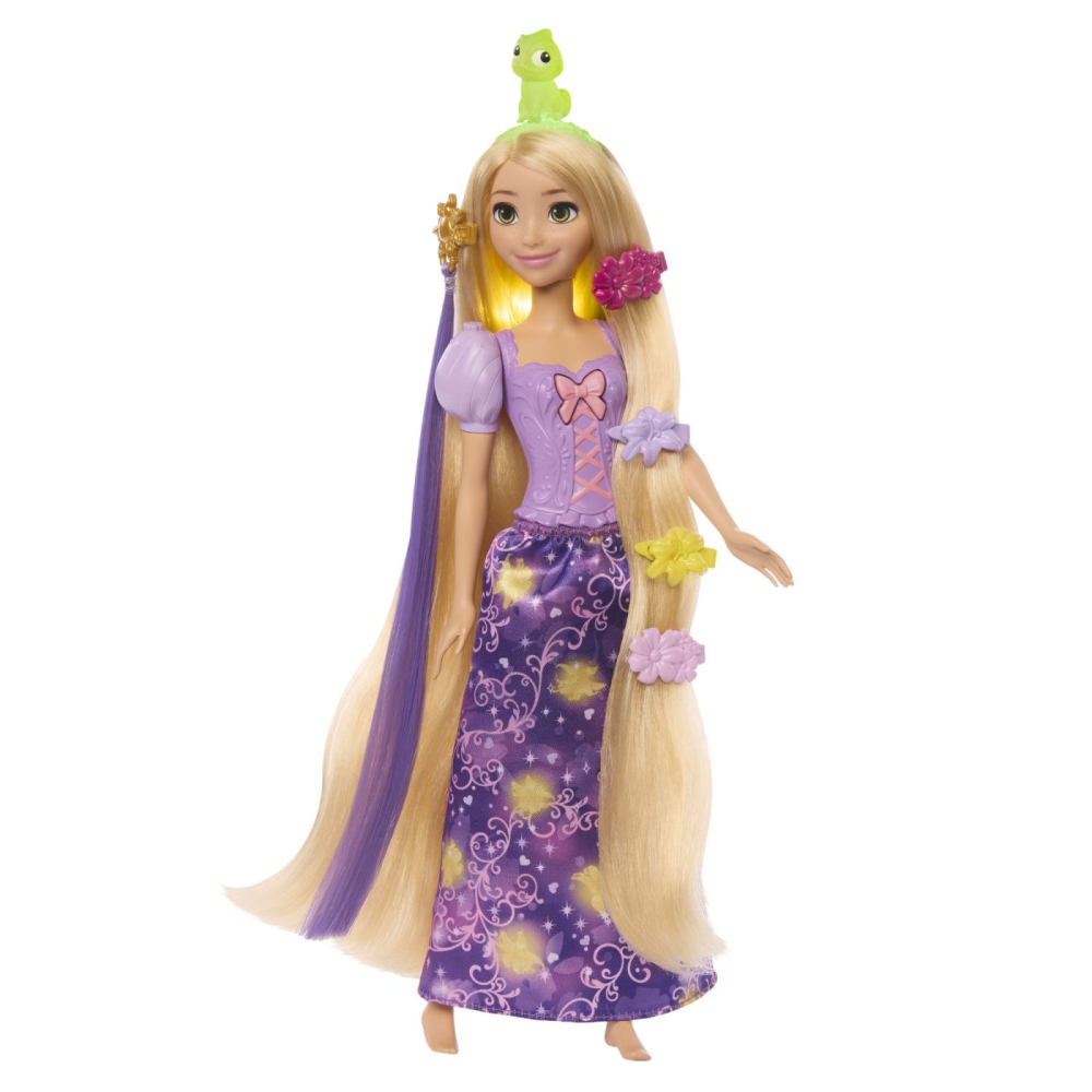 Disney princess set parul magic al lui rapunzel cu papusa si accesorii copii varsta 3 ani - 7 ani [7]