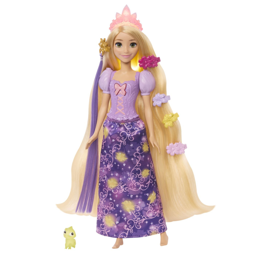Disney princess set parul magic al lui rapunzel cu papusa si accesorii copii varsta 3 ani - 7 ani [5]