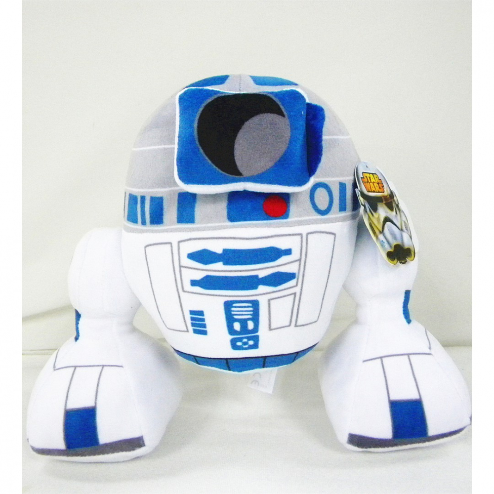 Disney Star Wars - Jucarie de plus, R2-D2, 17 cm varsta 3-5 ani ,5-7 ani, Unisex [2]