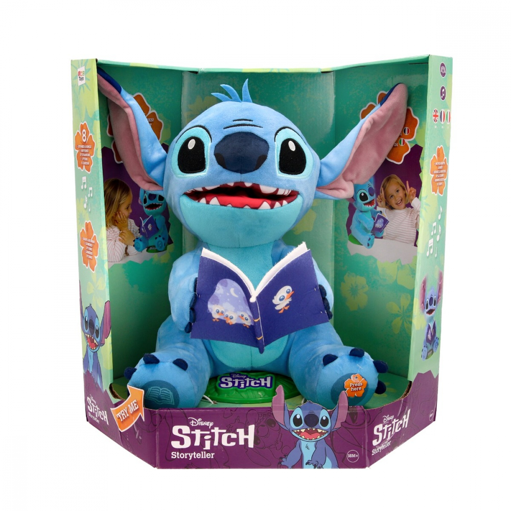 Disney Stitch - Jucarie interactiva, Stitch Povestitorul varsta 3-5 ani ,5-7 ani ,7-9 ani, Unisex [2]
