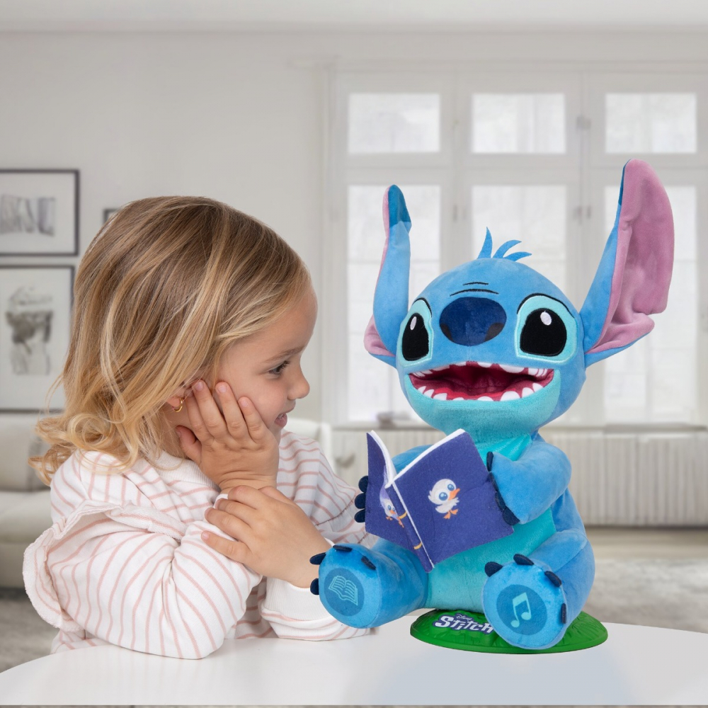 Disney Stitch - Jucarie interactiva, Stitch Povestitorul varsta 3-5 ani ,5-7 ani ,7-9 ani, Unisex [5]