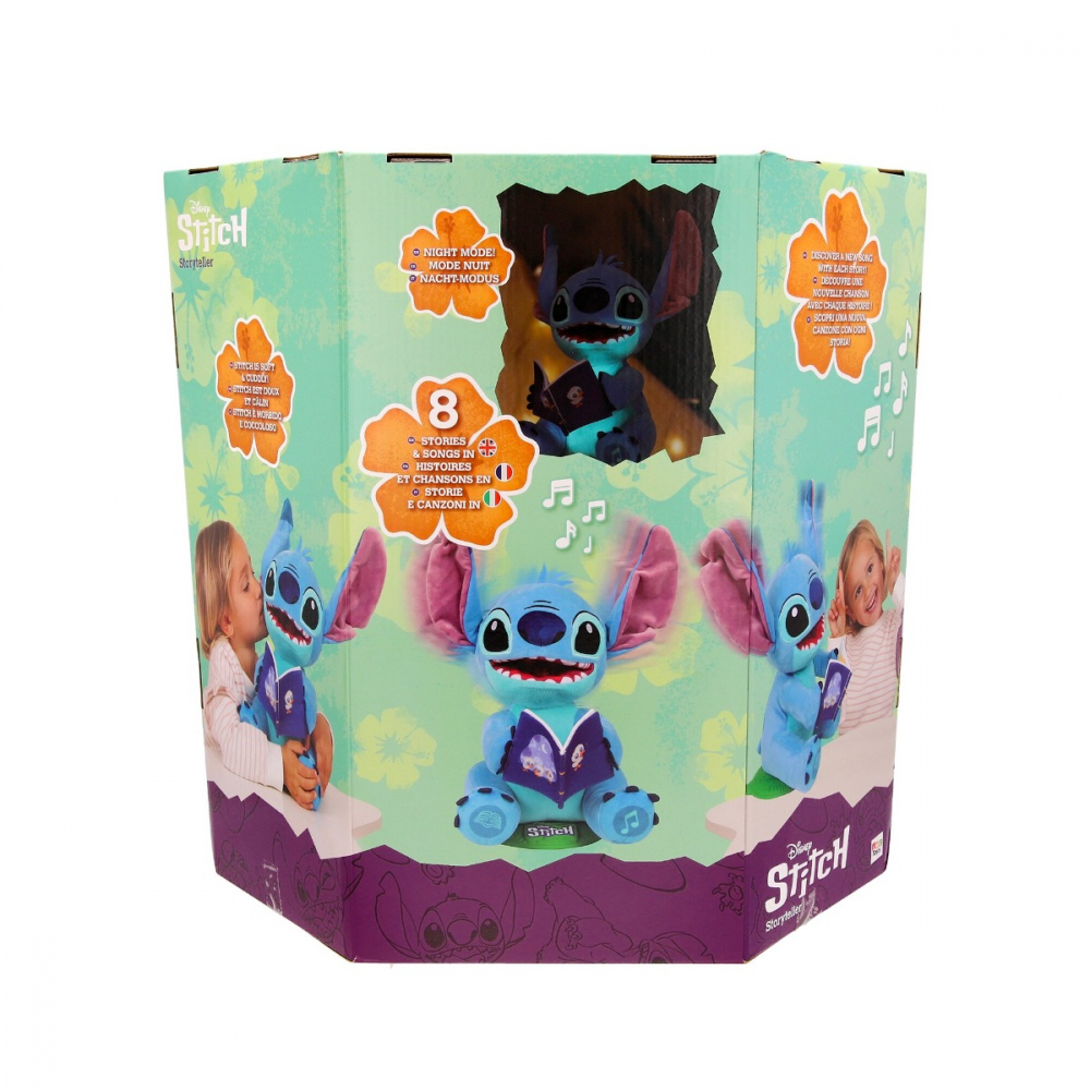 Disney Stitch - Jucarie interactiva, Stitch Povestitorul varsta 3-5 ani ,5-7 ani ,7-9 ani, Unisex [8]