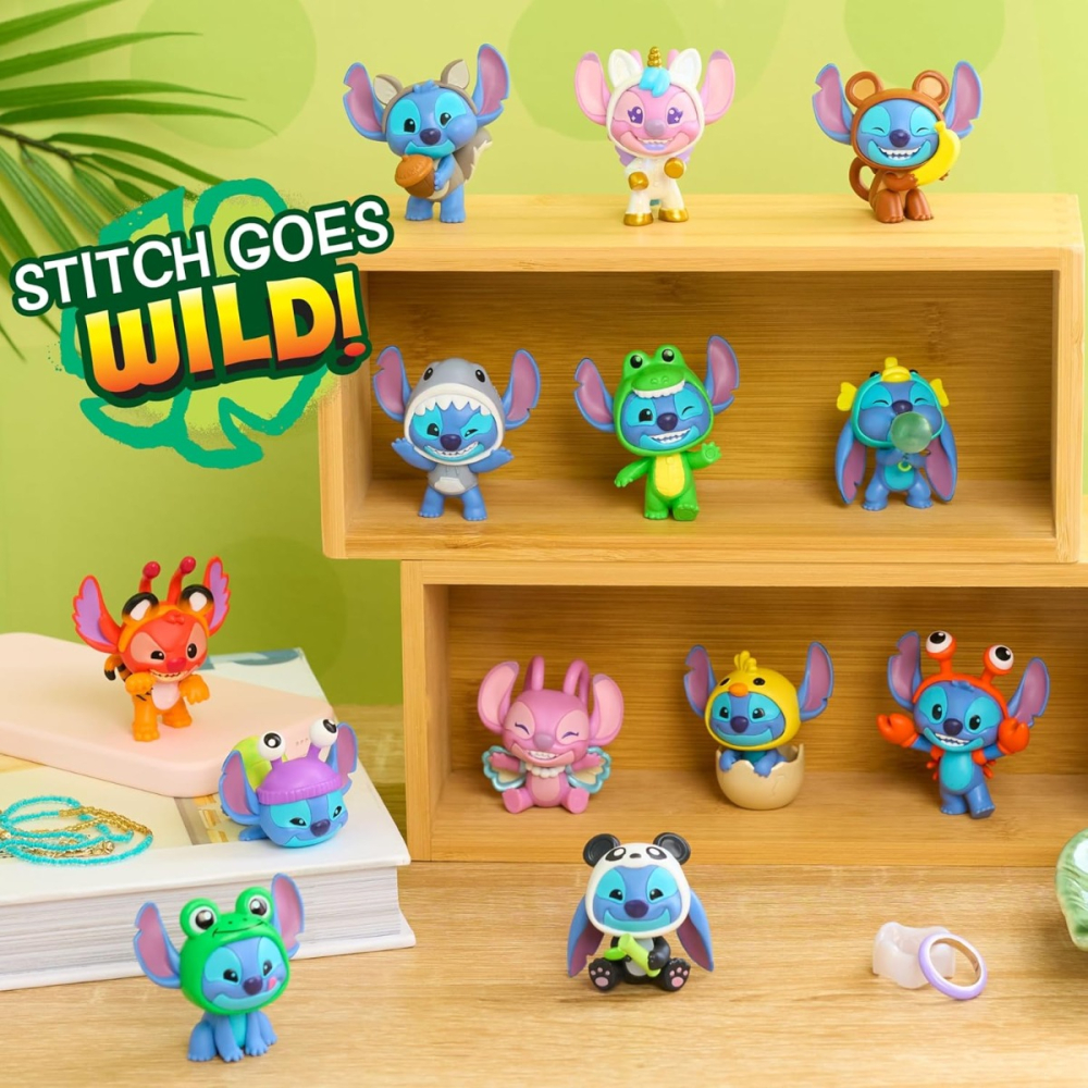 Disney Stitch - Mini-figurina ascunsa in capsula, Animal Series, S1 copii varsta 3-5 ani|5-7 ani [2]