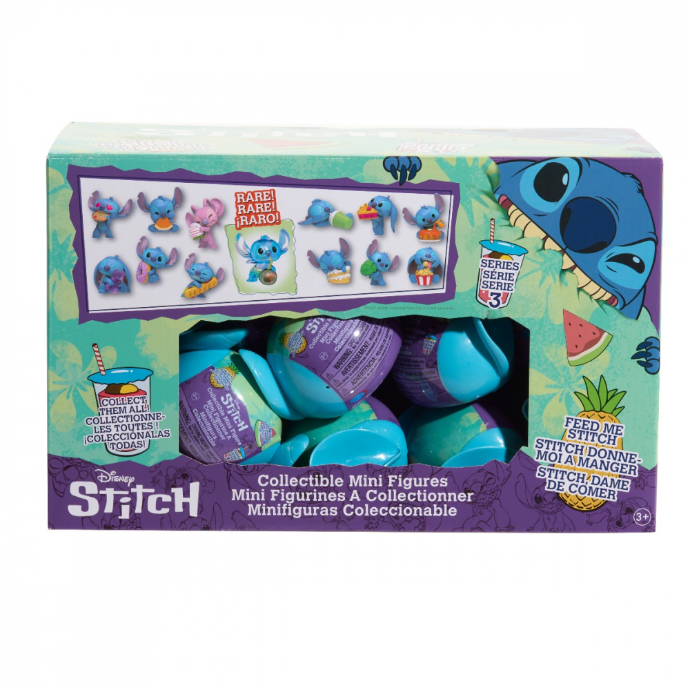 Disney Stitch - Mini-figurina ascunsa in capsula, Feed Me S3 varsta 3-5 ani ,5-7 ani, Unisex [3]