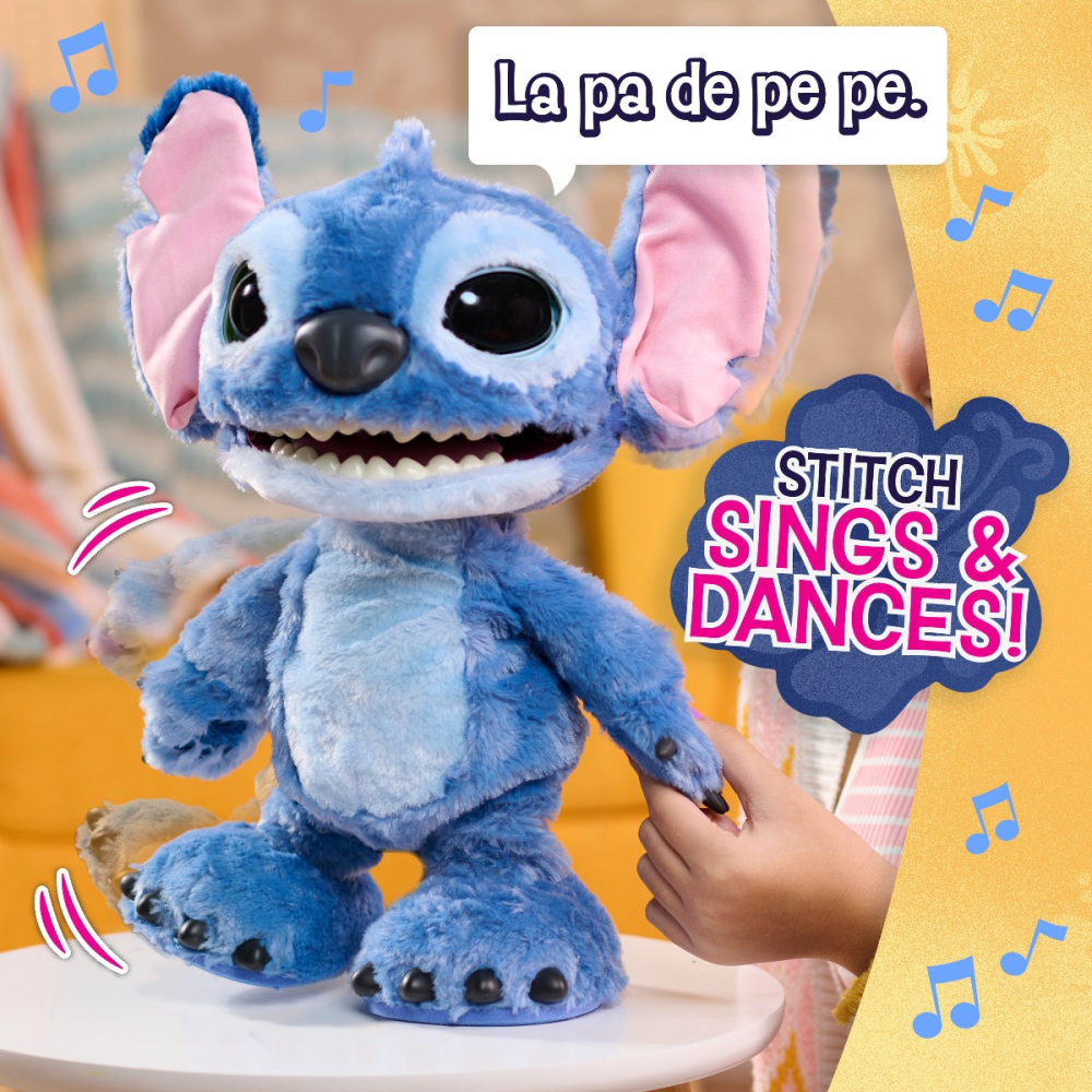 Disney Stitch - Plus interactiv, 100+ sunete si reactii copii varsta 3-5 ani|5-7 ani|7-9 ani|9-12 ani|12-14 ani [10]