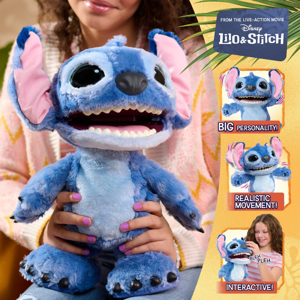 Disney Stitch - Plus interactiv, 100+ sunete si reactii copii varsta 3-5 ani|5-7 ani|7-9 ani|9-12 ani|12-14 ani [6]
