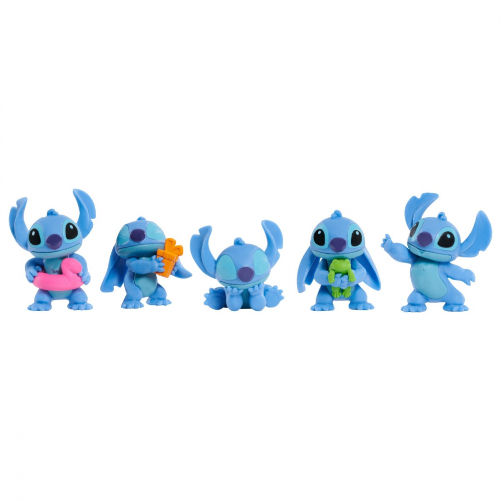 Disney Stitch - Set 5 mini-figurine blister varsta 3-5 ani ,5-7 ani, Unisex [3]