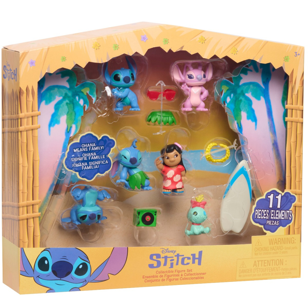 Disney Stitch - Set mini-figurine si accesorii blister copii varsta 3 ani + [1]
