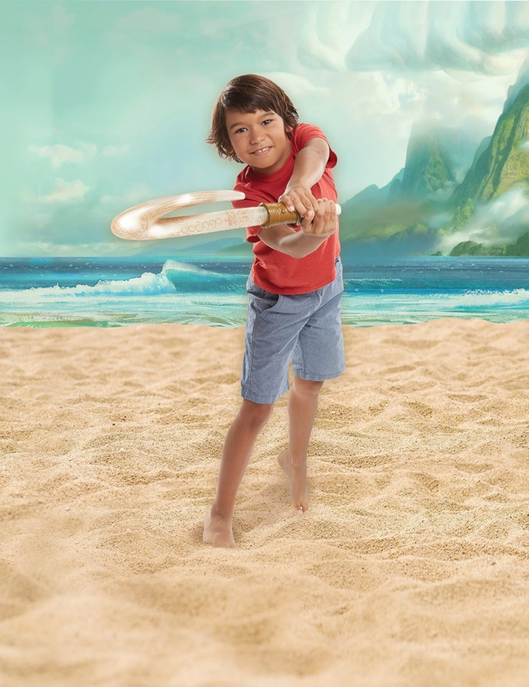 Disney Vaiana - Carligul magic cu lumini si sunete al lui Maui varsta 3-5 ani ,5-7 ani ,7-9 ani, Fete [4]