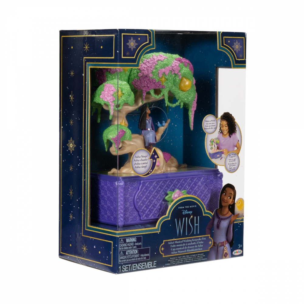 Disney Wish - Dorinta - Copacul dorintelor, cutie de bijuterii cu lumini si sunete varsta 3-5 ani ,5-7 ani ,7-9 ani ,, Fete [10]
