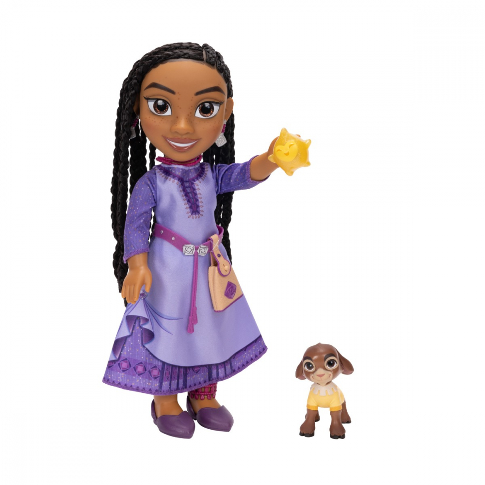 Disney Wish - Dorinta - Papusa interactiva cu accesorii, Asha, 38 cm varsta 3-5 ani ,5-7 ani ,7-9 ani ,, Fete [4]