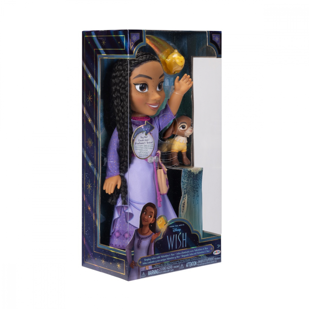 Disney Wish - Dorinta - Papusa interactiva cu accesorii, Asha, 38 cm varsta 3-5 ani ,5-7 ani ,7-9 ani ,, Fete [8]