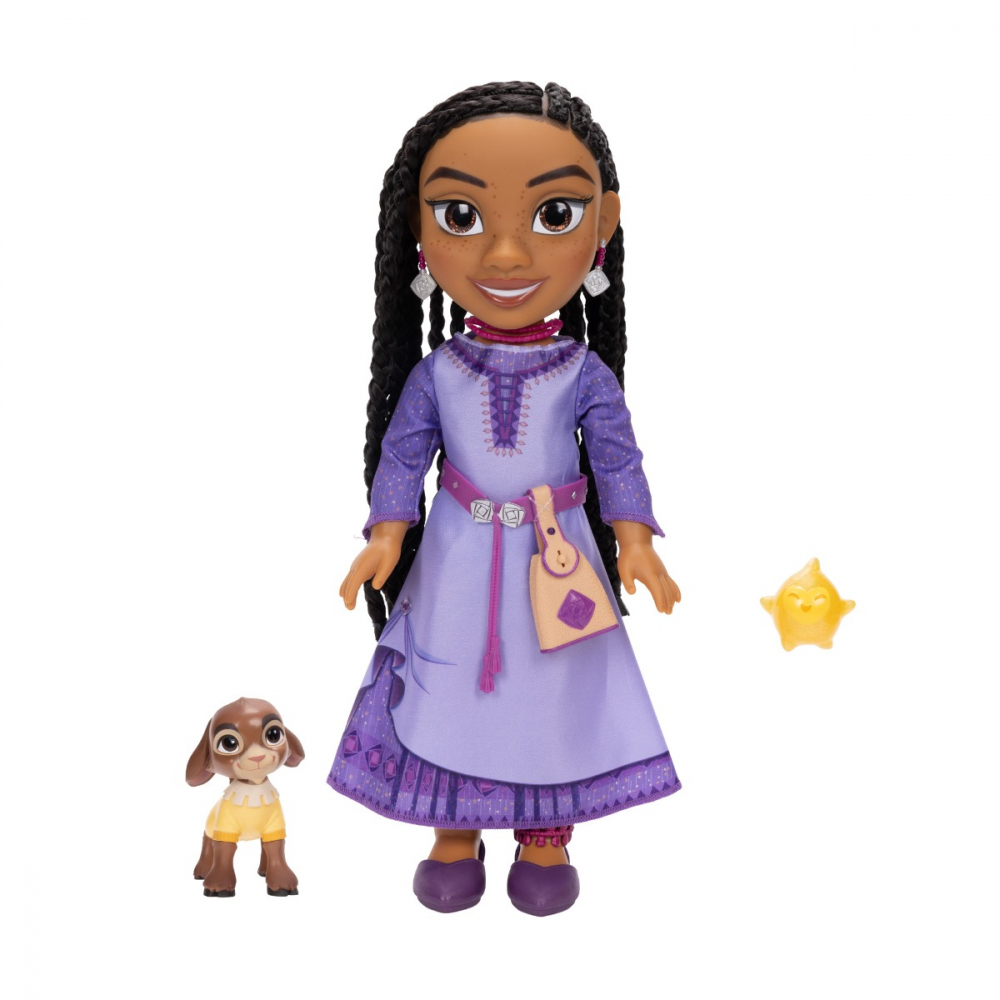 Disney Wish - Dorinta - Papusa interactiva cu accesorii, Asha, 38 cm varsta 3-5 ani ,5-7 ani ,7-9 ani ,, Fete [3]