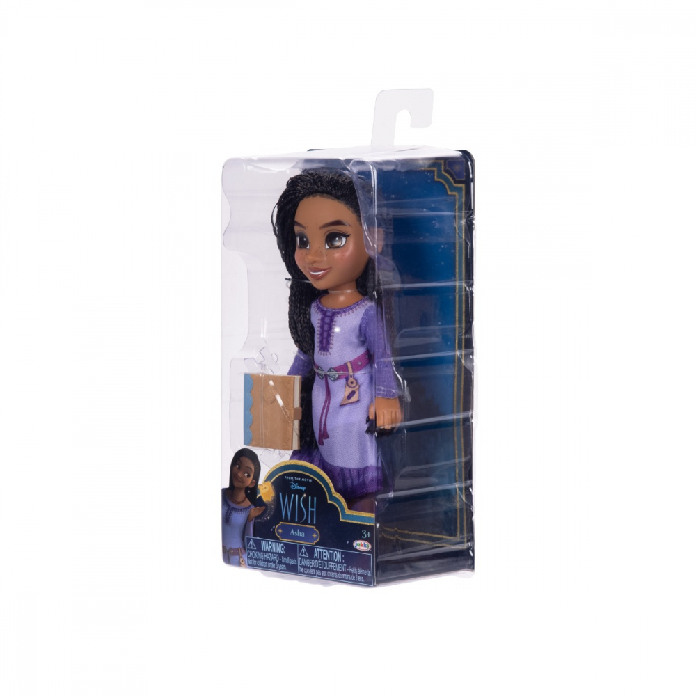 Disney Wish - Dorinta - Papusa mini, Asha, 15 cm varsta 3-5 ani ,5-7 ani ,7-9 ani ,, Fete [7]