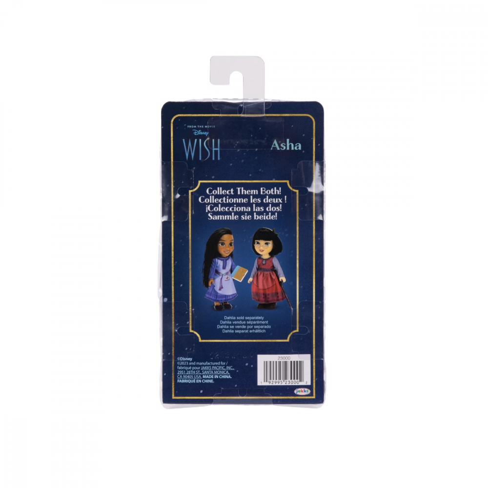 Disney Wish - Dorinta - Papusa mini, Asha, 15 cm varsta 3-5 ani ,5-7 ani ,7-9 ani ,, Fete [8]