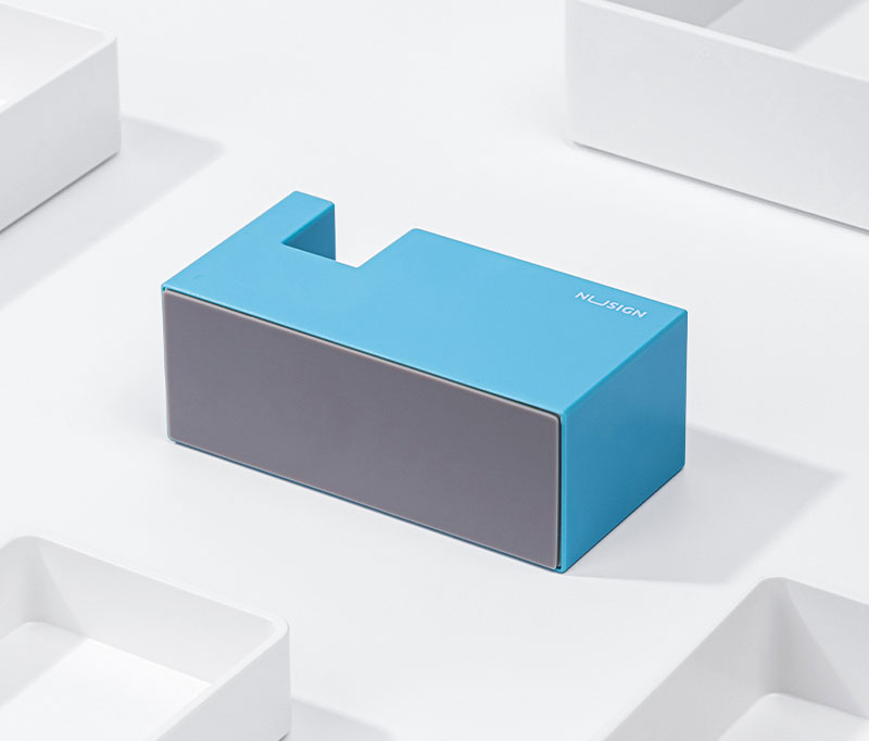 Dispenser stabil pentru banda adeziva 18mm bleu nusign deli [3]