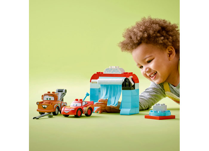 Distractie la spalatorie cu Lightning McQueen si Mater, varsta de la 2 ani la 4 ani [6]