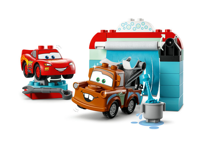 Distractie la spalatorie cu Lightning McQueen si Mater, varsta de la 2 ani la 4 ani [9]