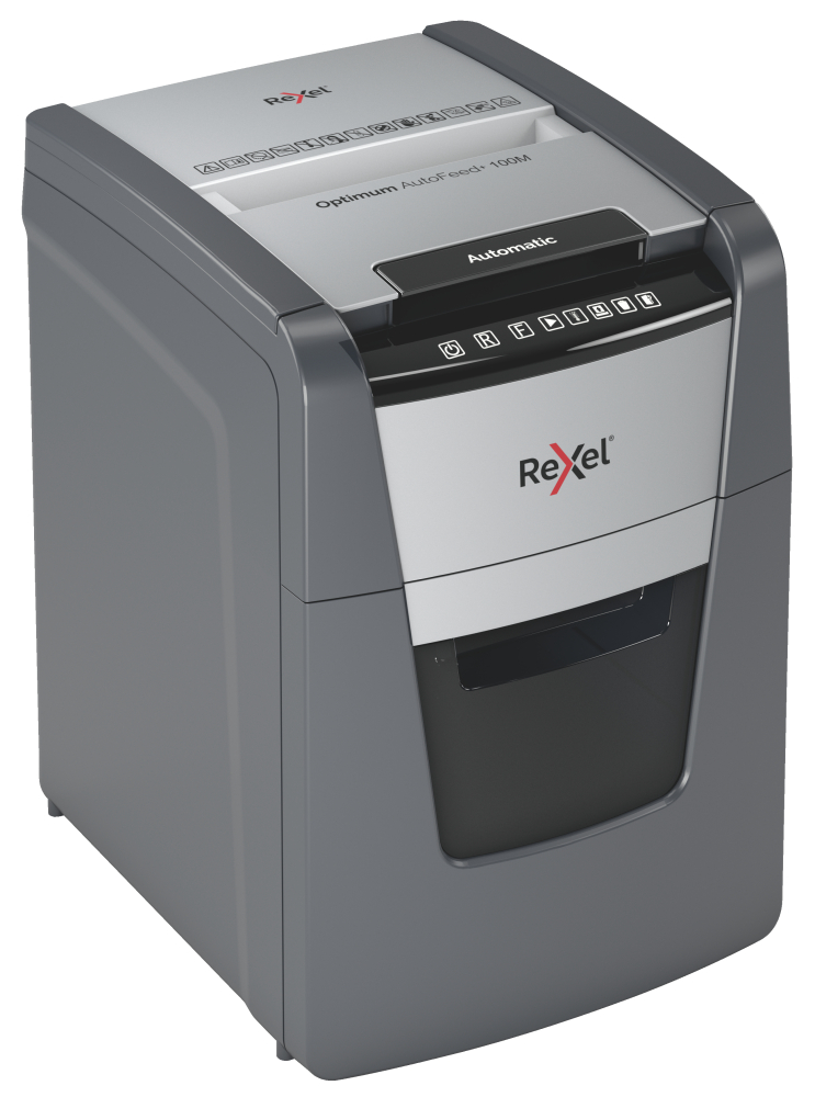 Distrugator automat optimum 100m p5 micro cut 100 coli rexel [4]